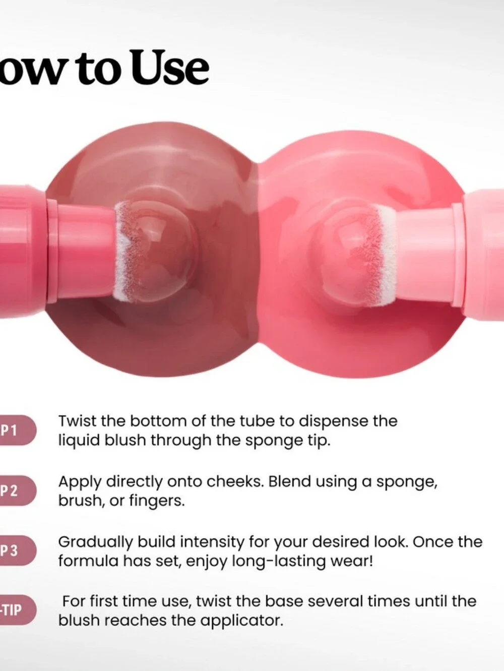 Cheek Stay-N Liquid Blush Stick — Soft Pink Glow